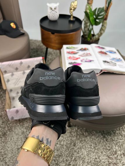 Мужские кроссовки New 574 All Black, Вьетнам A4200 | Зображення 1