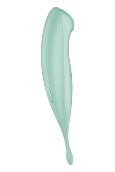 Смарт-вібратор для клітора з вакуумною стимуляцією Satisfyer Twirling Pro+ Mint Sex Aura | Зображення 5