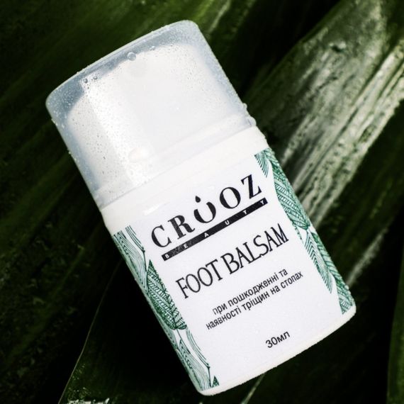 Регенерирующий бальзам Crooz Foot Balsam с бисаболом для ног 30мл | Зображення 1