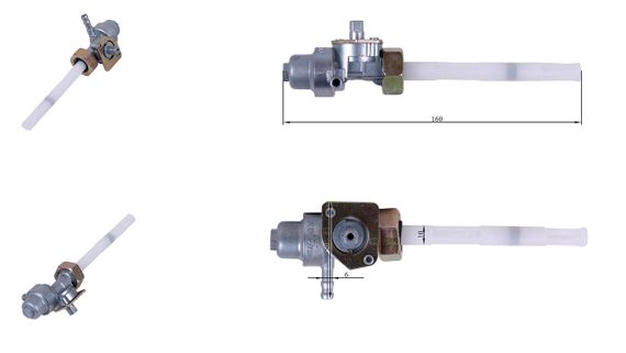 Кран паливний мотоцикл Lifan LF175-10M SR200
