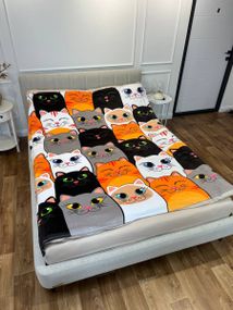 Плед 3D Чарівні котики 12442 135х160 см