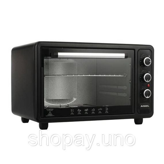 Электродуховка ASEL AF-40-24. Цвет: черный
