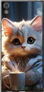 Чохол на Sony Xperia XA1 Ultra G3212 Білий кіт "5646u-1237-2448"