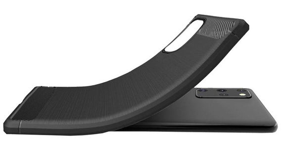 Чохол Primo Carbon Fiber Series для Samsung Galaxy S20 Plus (SM-G985) - Black | Зображення 3