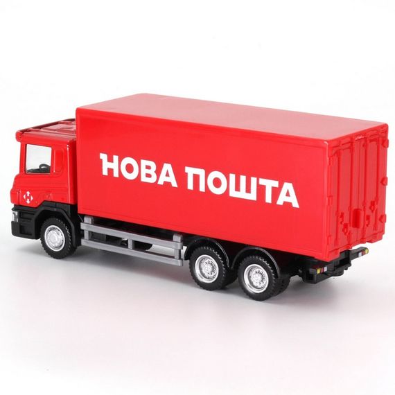 Автомодель дитяча Scania "Нова Пошта" TechnoDrive 250414U, масштаб 1:64 | Зображення 5