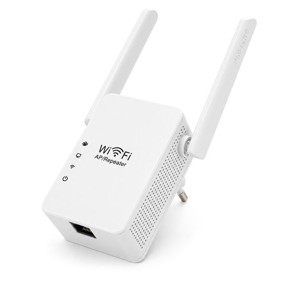 Підсилювач WiFi сигналу з 2-ма антенами LV-WR13, живлення 220V, 300Mbps | Зображення 3
