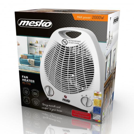 Тепловентилятор Mesko MS-7719 | Зображення 4