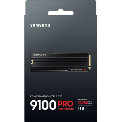 Накопитель SSD M.2 2280 1TB 9100 PRO Heatsink Samsung (MZ-VAP1T0CW) | Зображення 6