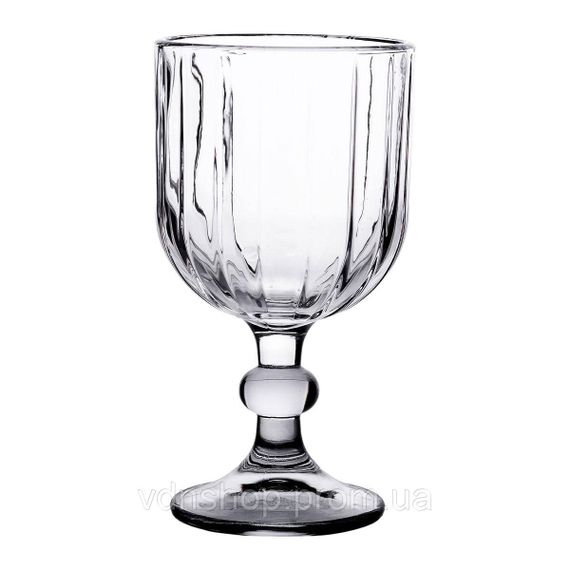Набір келихів для вина 6 штук 400 мл скляні подарункові келихи на ніжці HP-YH-66 | Зображення 1