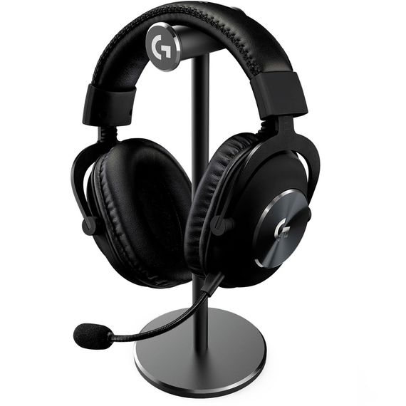 Навушники Logitech G PRO X Gaming Headset + Stand USB Black (991-000358) | Зображення 1
