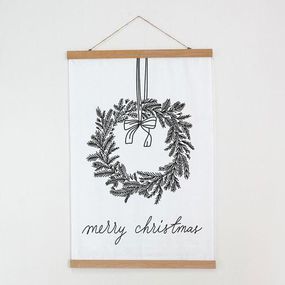 Тканинний постер на стіну Mary Christmas 60х93 см (TPSR_25NG002)