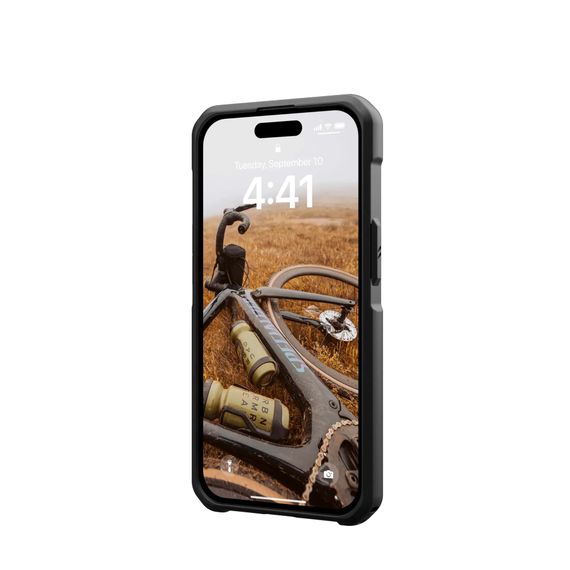Чохол UAG для Apple iPhone 15 Metropolis LT Magsafe, Kevlar Black (114315113940) | Зображення 6
