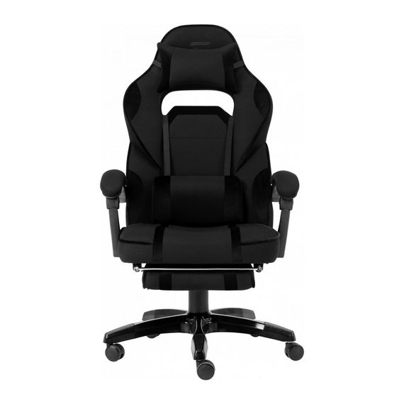 Крісло ігрове GT Racer X-2749-1 Black (X-2749-1 Fabric Black Suede) | Зображення 1