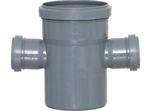 Хрестовина Sanibud (сіра) 110/50/50 90°