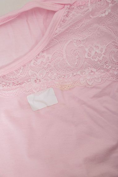 Пижама женская с принтом  -уценка, цвет розовый, 243R1602-010-U-3 | Зображення 6