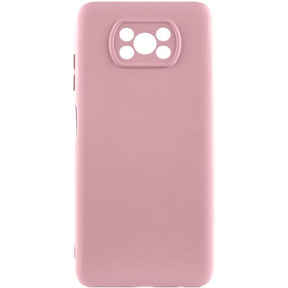 Чохол Silicone Cover Ummi Lakshmi Full Camera (AA) для Xiaomi Poco X3 NFC / Poco X3 Pro Рожевий / Pink Sand