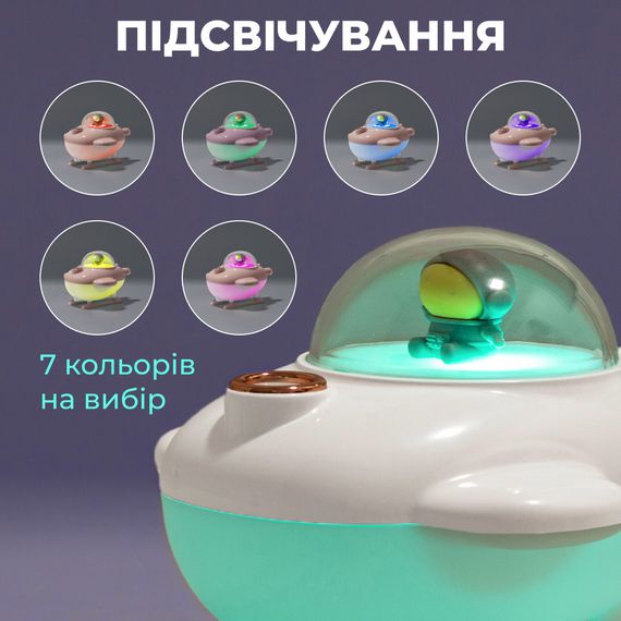 Зволожувач повітря USB 220ml Білий | Зображення 5