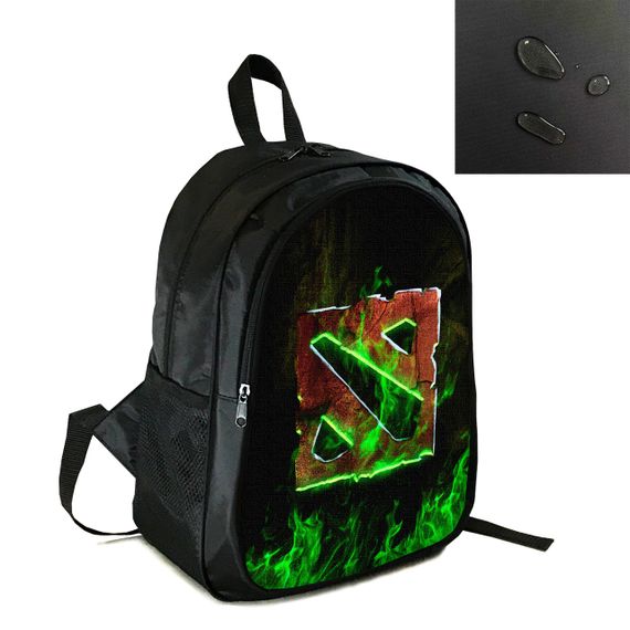 Рюкзак міський/шкільний 38×28см з принтом Dota 2 дитячий, підлітковий, спортивний (4132)