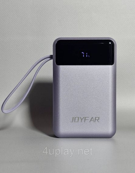 Повербанк JOYFAR Power Bank 30000mAh 65W со встроенными кабелями | Зображення 6