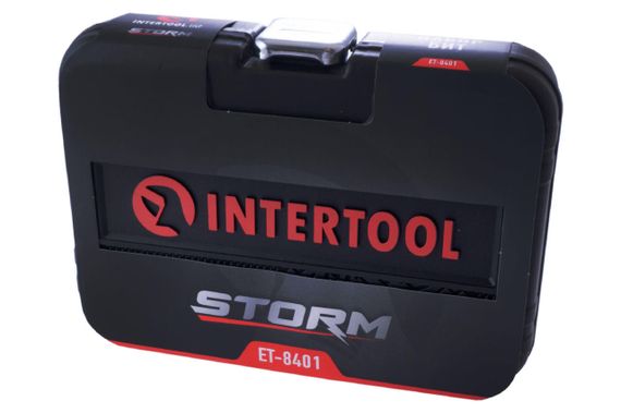 Набор бит TORX Intertool - 1/2" x T20-T60 x 100 мм (9 шт.) Storm (ET-8401) | Зображення 4
