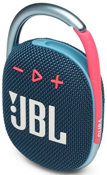 Портативна акустика JBL Clip 4 Blue Coral (JBLCLIP4BLUP) (JBLCLIP4BLUP) | Зображення 2