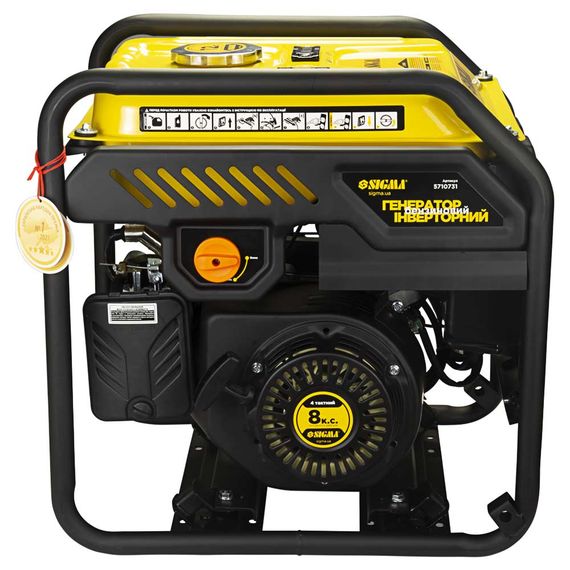 Генератор інверторний SIGMA 3.0/3.5 кВт, однофазний, ручний запуск (5710731) | Зображення 7