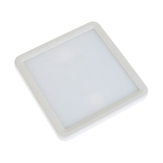 Світильник стельовий врізний світлодіодний LED-37R/8W NW