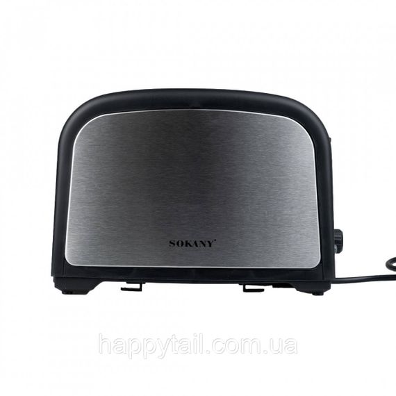 Тостер Sokany HJT008SBST с двумя отделениями 800 Вт | Зображення 1