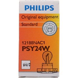 Галогеновая лампа PHILIPS 12188NAC1 PSY24W 24W 12V PG20/4 | Зображення 1