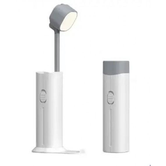 Настільна лампа-ліхтар бездротова з power bank Master-7, біла (42906-Master-7_158) | Зображення 2