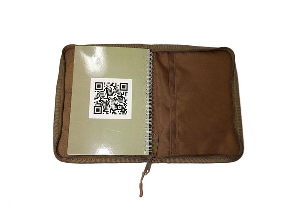 Блокнот тактичний в клітинку А5, в обкладинці Койот кордуна водонепроникна | Зображення 5