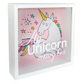 Деревянная копилка для денег My Unicorn Money Box Еединорог