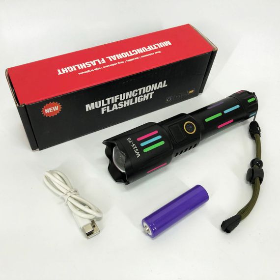 Потужний ліхтарик для дому із зарядкою W515-PM10-TG, Потужні ручні ліхтарі sofirn, Дуже яскравий ліхтар UE-92 | Зображення 2