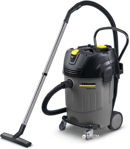 Пылесос профессиональный Karcher NT 65/2 Ap, двухмоторный, влажная/сухая уборка (1.667-291.0)