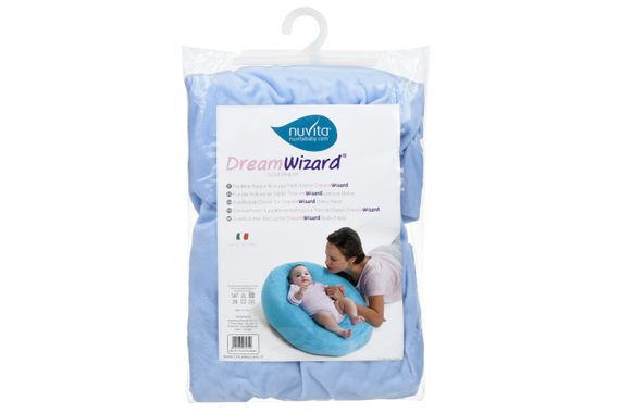 Аксессуар для подушки Nuvita DreamWizard (чехол) Голубой NV7104Blue (NV7104BLUE) | Зображення 1