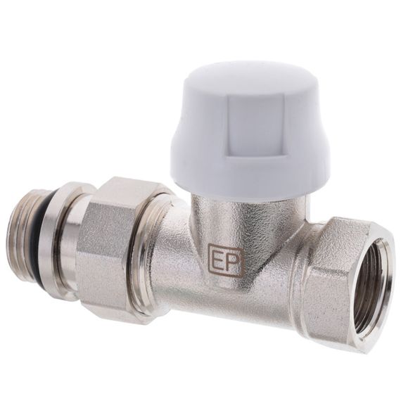 Кран термостатичний "антіпротечка" прямий Europroduct EP.0301 - 1/2"(EP6013) | Зображення 1