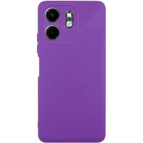 Чохол TPU GETMAN Liquid Silk Full Camera для Infinix Smart 9 4G / Hot 50i Фіолетовий / Purple