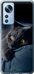 Чохол на Xiaomi 12X Димчастий кіт "825u-2941-2448"