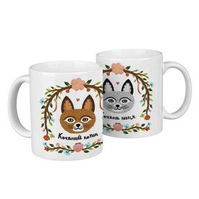 Парные кружки Котики (KR2_18A012)