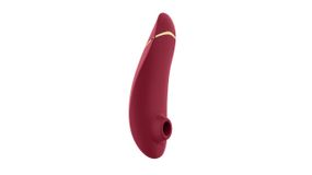 Вакуумный клиторальный стимулятор Womanizer Premium 2 - Bordeaux, функции Autopilot и Smart Silence Sex Aura
