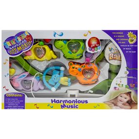 Музыкальный мобиль на кроватку "Harmonious music" M 1245-31B U/R, заводная