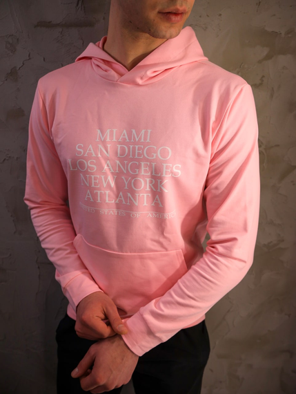 Худи Америка розовый S XL | Зображення 2