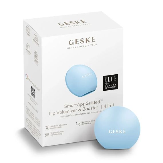 Пристрій для збільшення обʼєму губ GESKE Lip Volumizer&Booster 4в1 Small white, Блакитний | Зображення 8