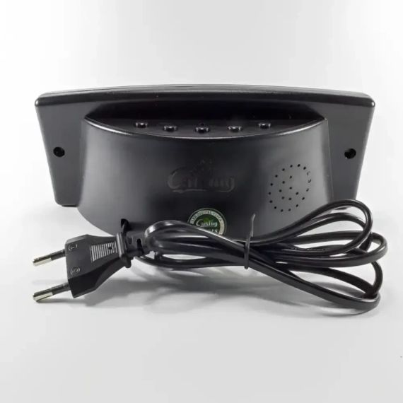 Часы настольные с будильником Caixing CX-818 с зеленой подсветкой | Зображення 3