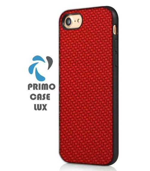 Чехол накладка Primo Case Lux для Apple iPhone 7 / iPhone 8 / SE 2020 / SE 2022- Red | Зображення 1