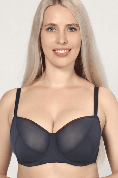 Бюстгальтер з м'якою чашкою ELITA 1511 Темно-синій 75D | Зображення 4