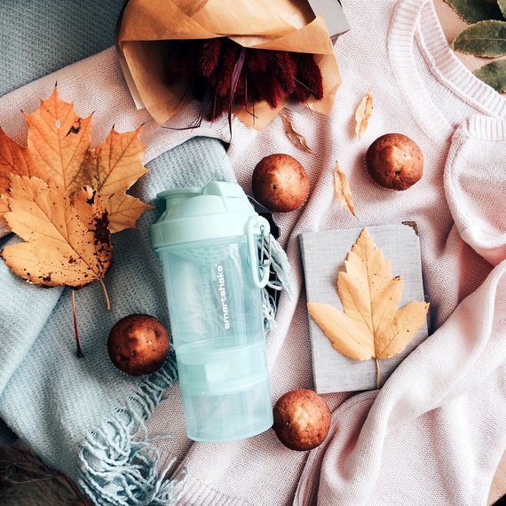 Спортивний шейкер SmartShake Original2GO 600ml Mint Green | Зображення 4