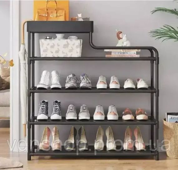 Полиця для взуття металева, етажерка для взуття, полиця для передпокою, металева для взуття полиця shoe rack
