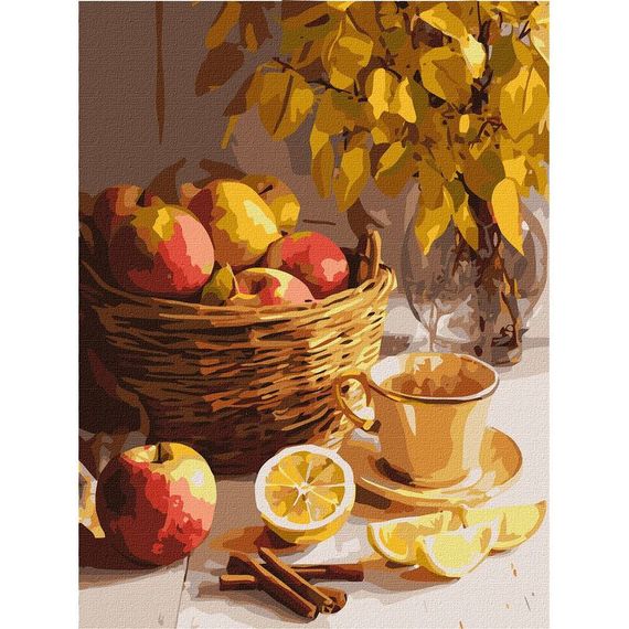 Картина по номерам "Корзина вдохновения" ©art_selena_ua KHO5751, 30х40 см