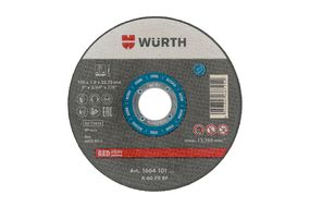 Диск відрізний для сталі, Ø125 mm x 1.0 mm